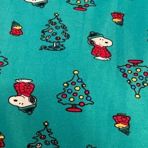 Peanuts Green Holiday Women’s Pajamas